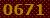 3677 code